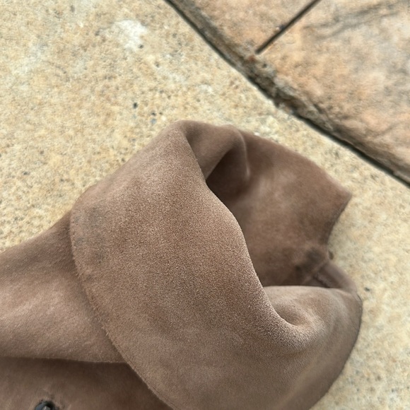 Vince Camuto over the knee tan suede boots sz 10 - Picture 6 of 11